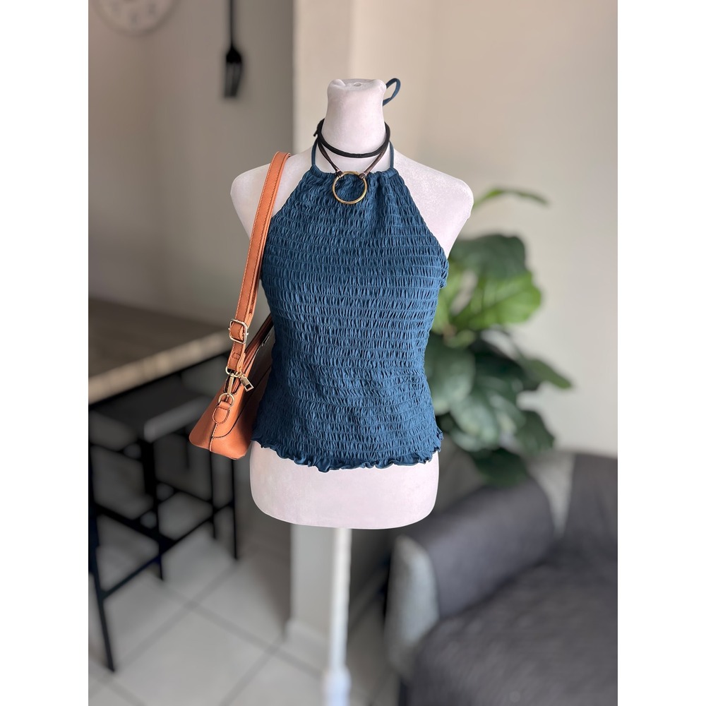 Old Navy Size M Smocked Halter Top